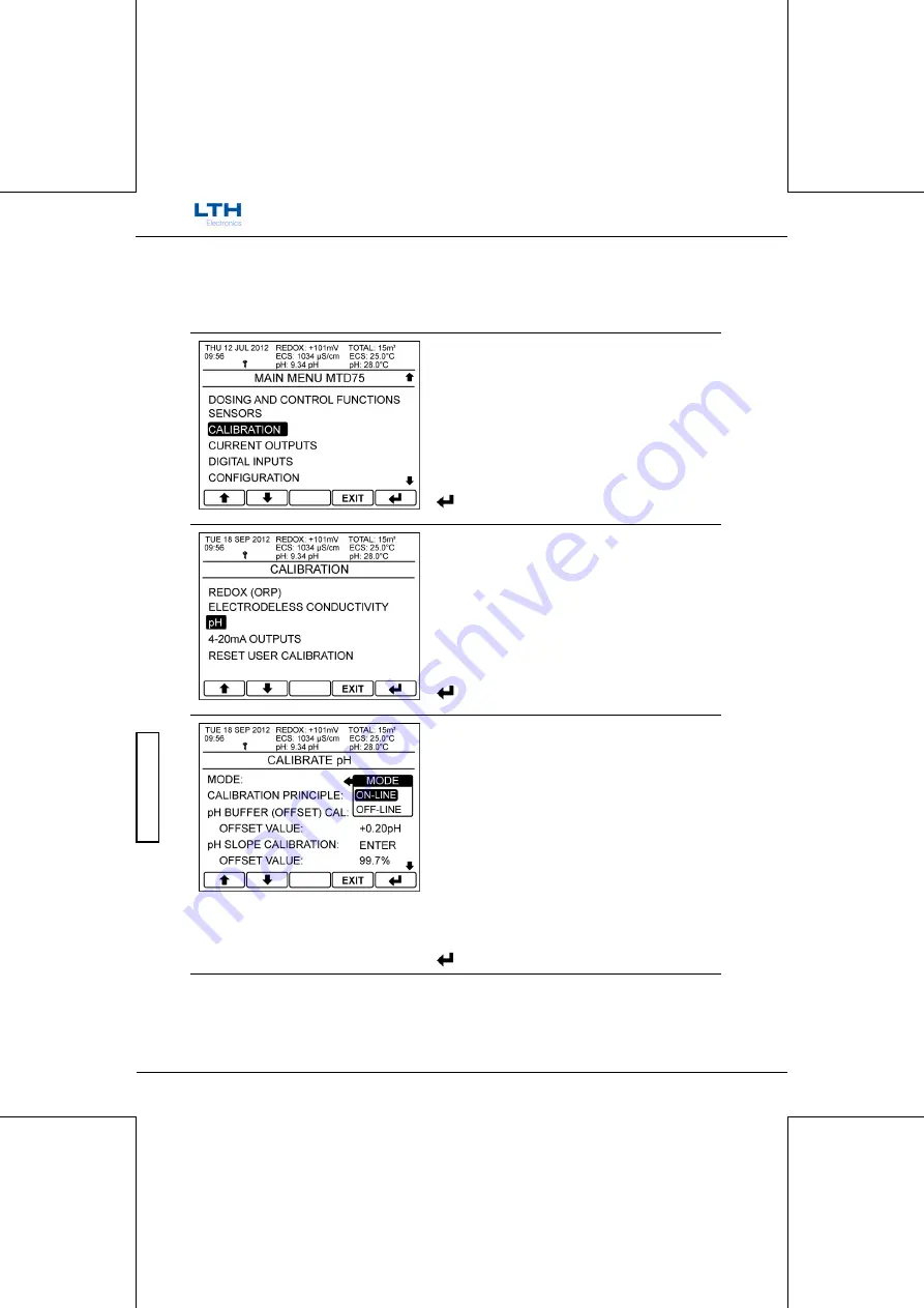 LTH Electronics MTD75 Скачать руководство пользователя страница 128