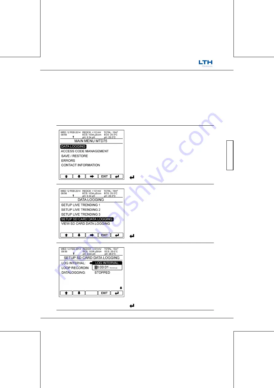 LTH Electronics MTD75 Operation Manual Download Page 177