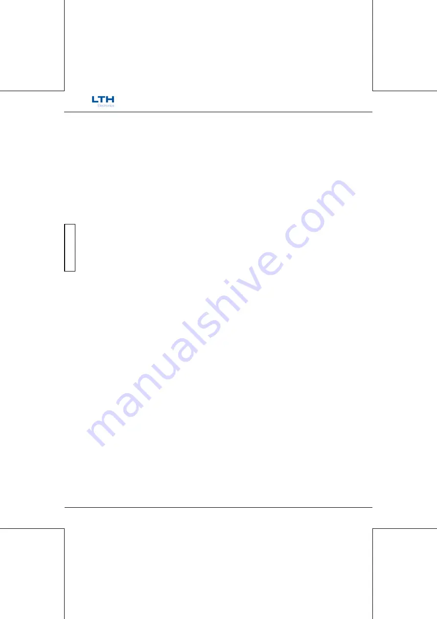 LTH Electronics MTD75 Operation Manual Download Page 184