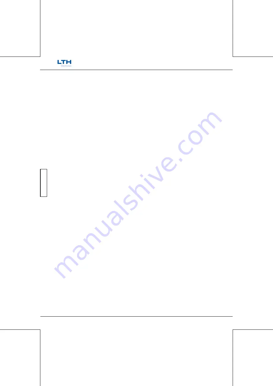 LTH Electronics MTD75 Operation Manual Download Page 246