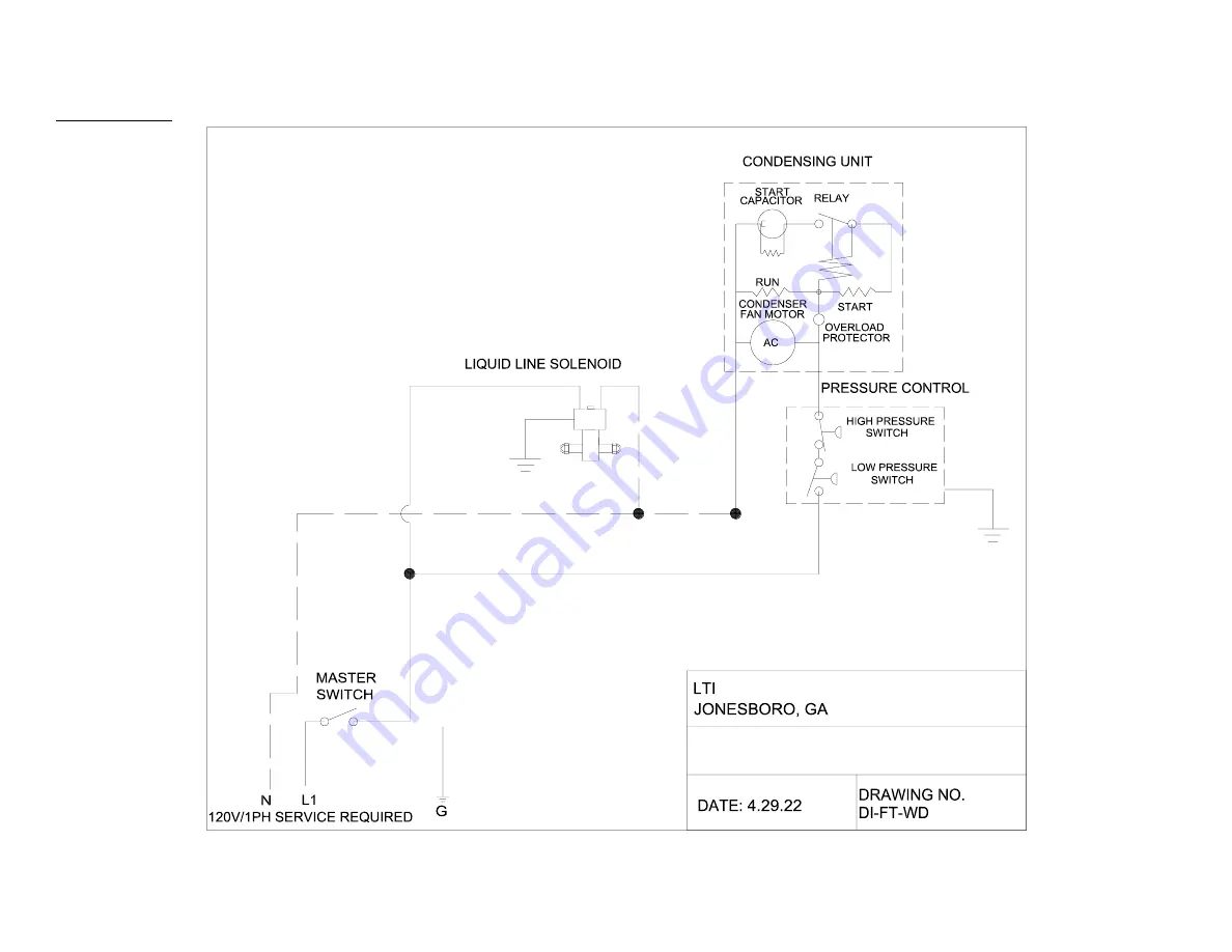 LTI DI-FT Series Operation & Maintenance Manual Download Page 14