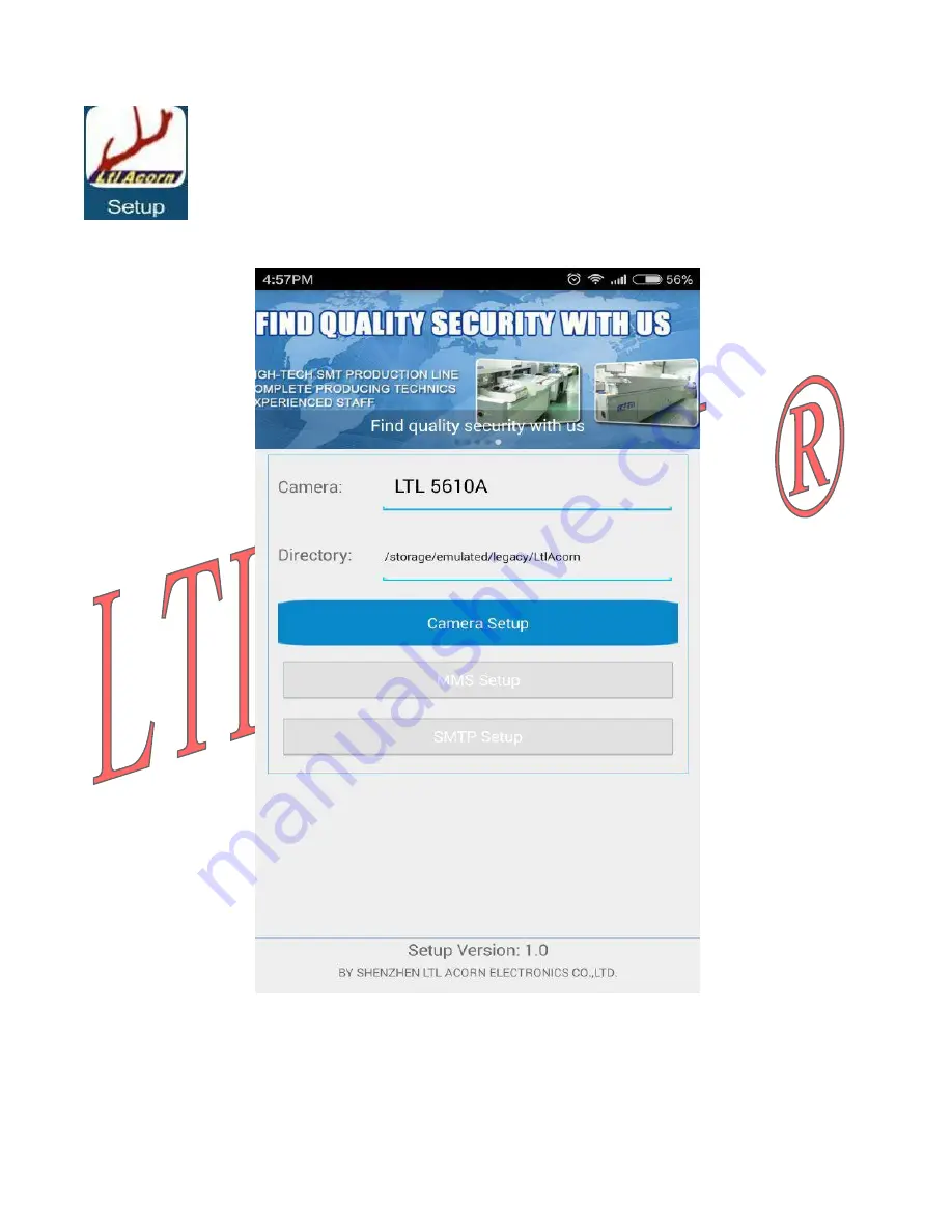 Ltl Acorn Ltl-5610 Series User Manual Download Page 33