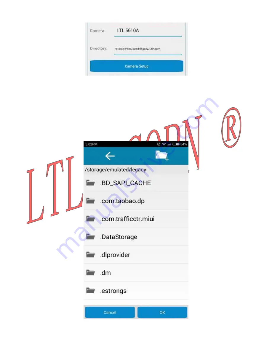 Ltl Acorn Ltl-5610 Series User Manual Download Page 34