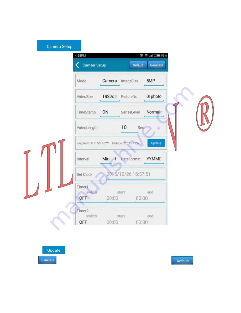 Ltl Acorn Ltl-5610 Series User Manual Download Page 35