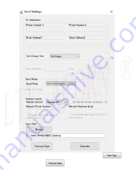 Ltl Acorn Ltl-8830 Series User Manual Download Page 42