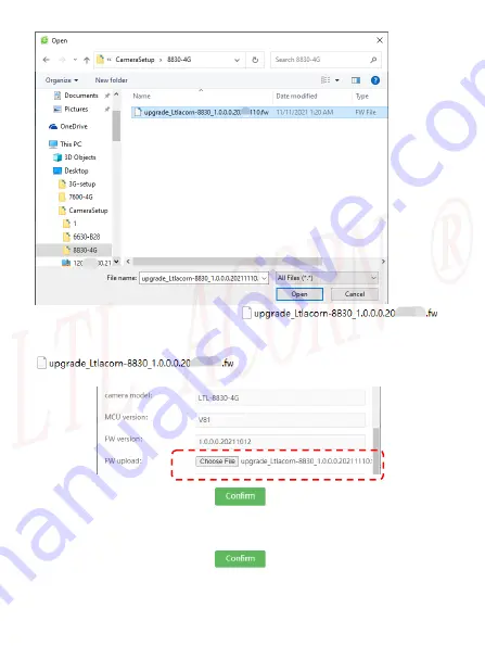 Ltl Acorn Ltl-8830 Series User Manual Download Page 65