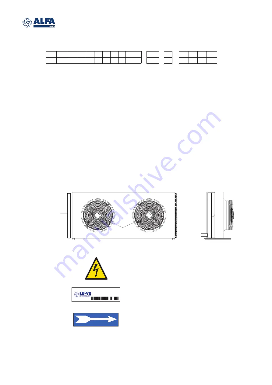 LU-VE Alfa LU-VE AlfaBlue Junior AG Instruction Manual Download Page 5