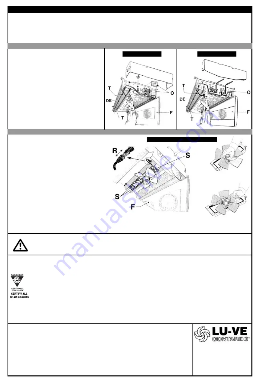 LU-VE BHDN Installation And Maintenance  Instruction Download Page 8