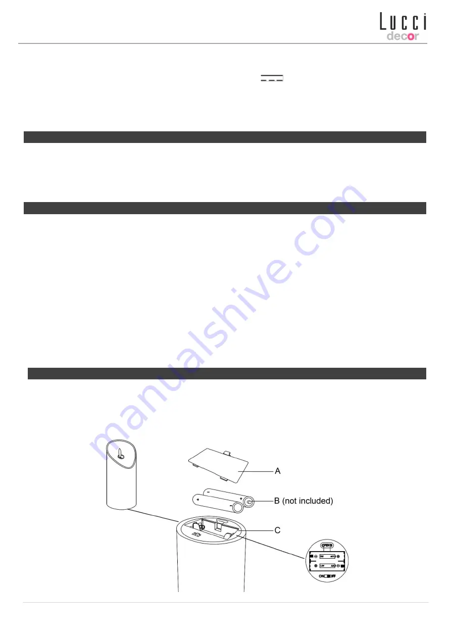 Lucci decor 269295 Скачать руководство пользователя страница 1