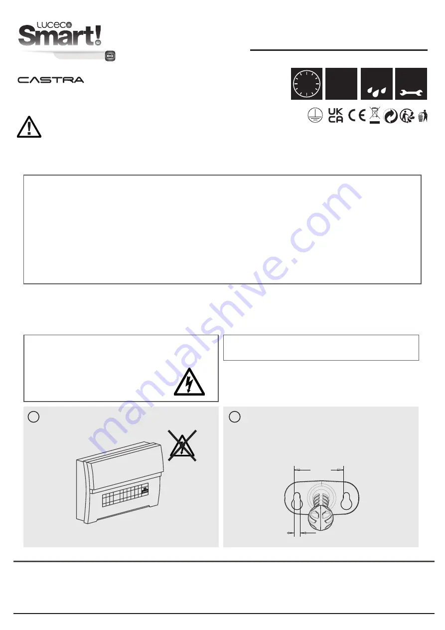 luceco Smart CASTRA LSMFSP-05 Скачать руководство пользователя страница 1