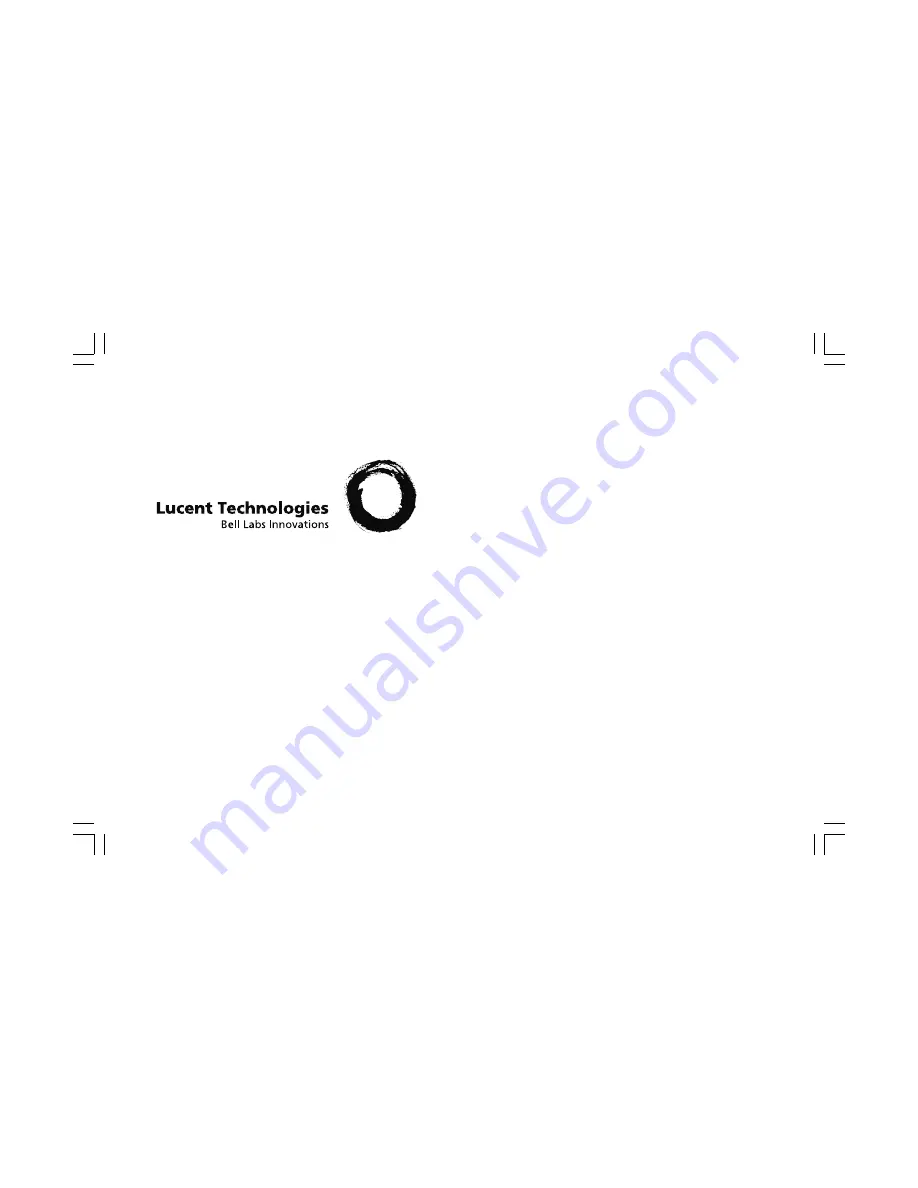 Lucent Technologies ISDN 970 User Manual Download Page 1