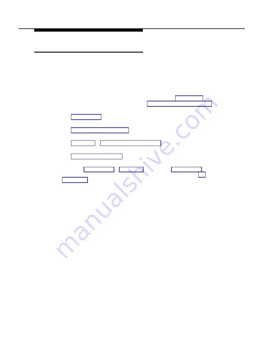 Lucent Technologies PARTNER II Release 4.1 Programming And Use Instructions Download Page 219