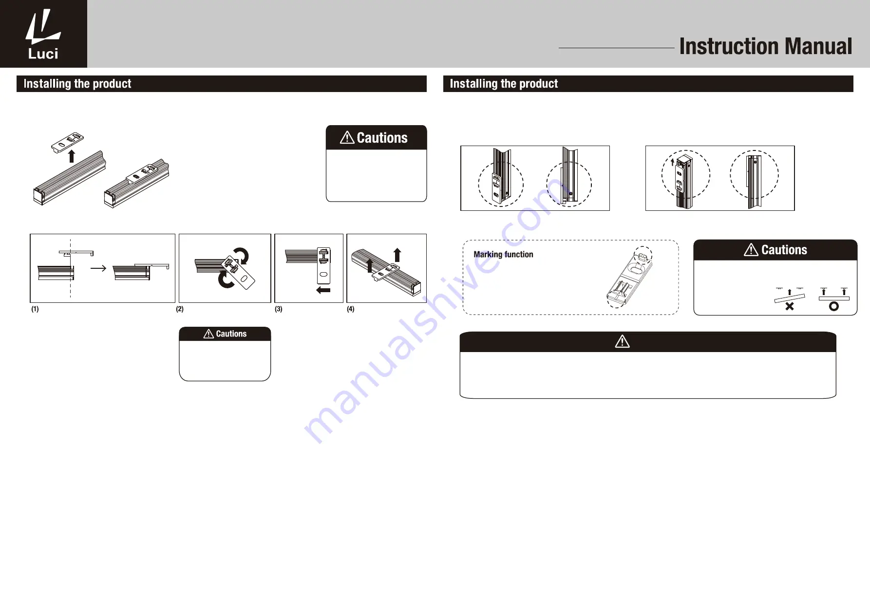 Luci silux K Instruction Manual Download Page 3