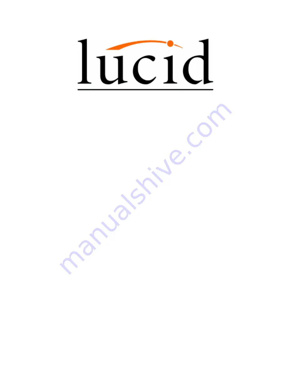 Lucid AD9624 User Manual Download Page 1