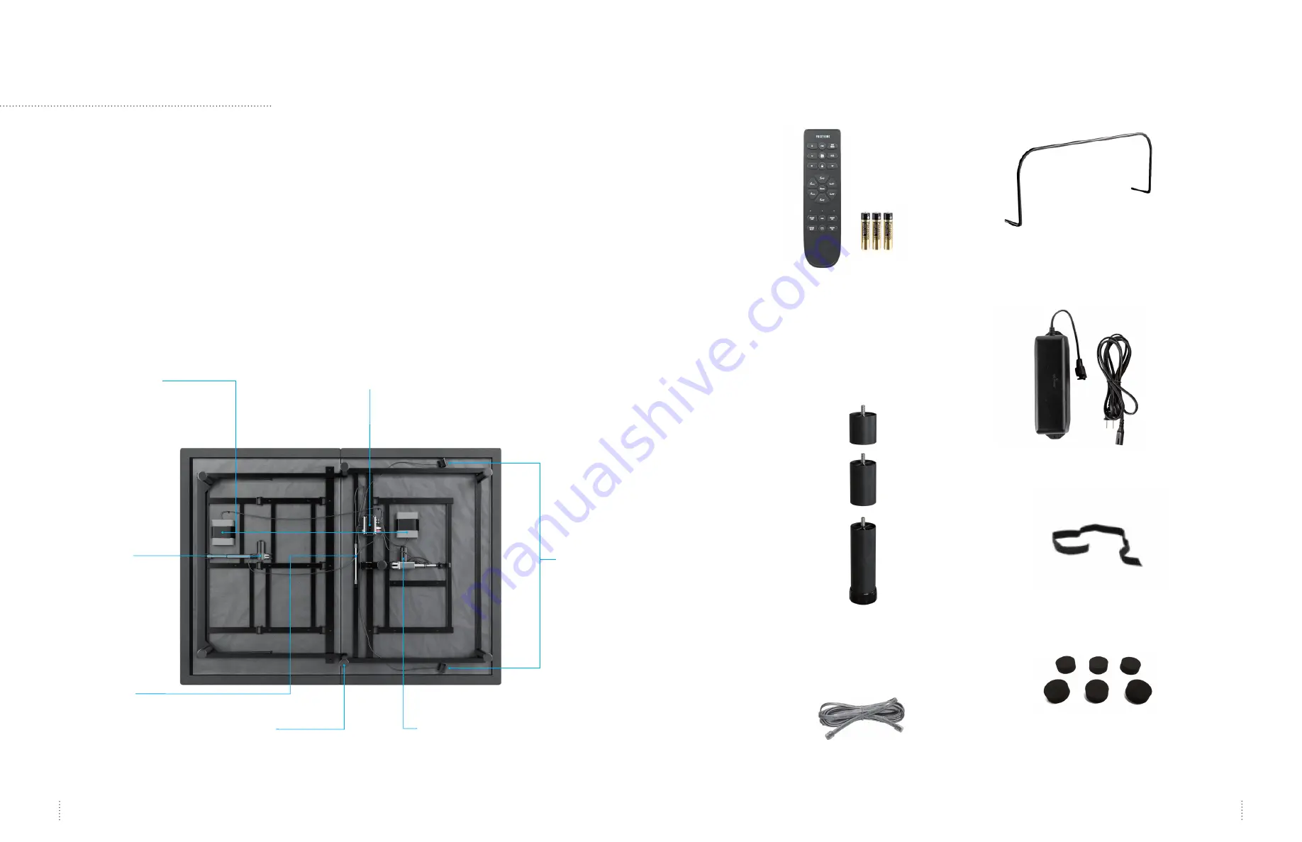 Lucid PREMIUM ADJUSTABLE BASE Owner'S Manual Download Page 4