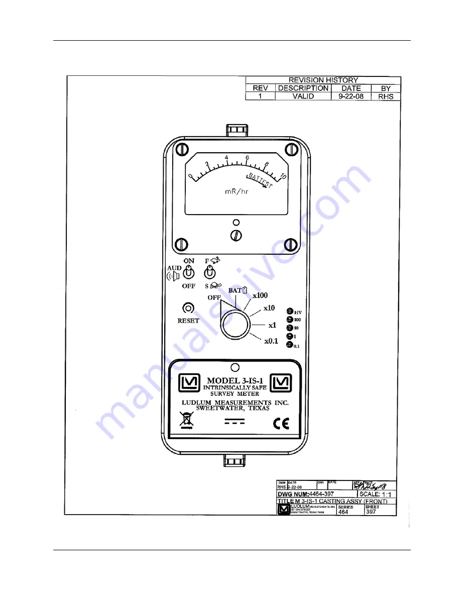 Ludlum Measurements 239605 Manual Download Page 6