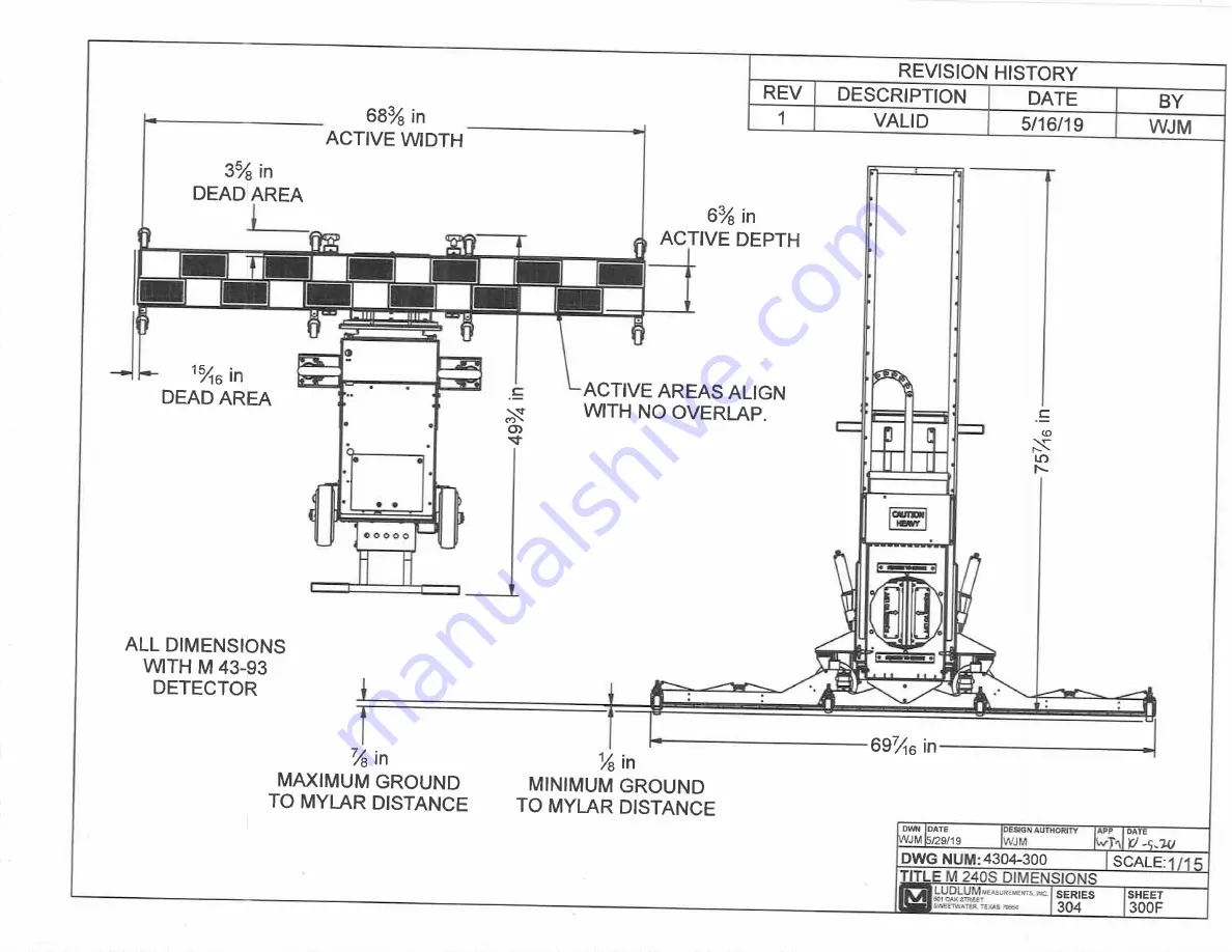 Ludlum Measurements 240 Series Скачать руководство пользователя страница 20