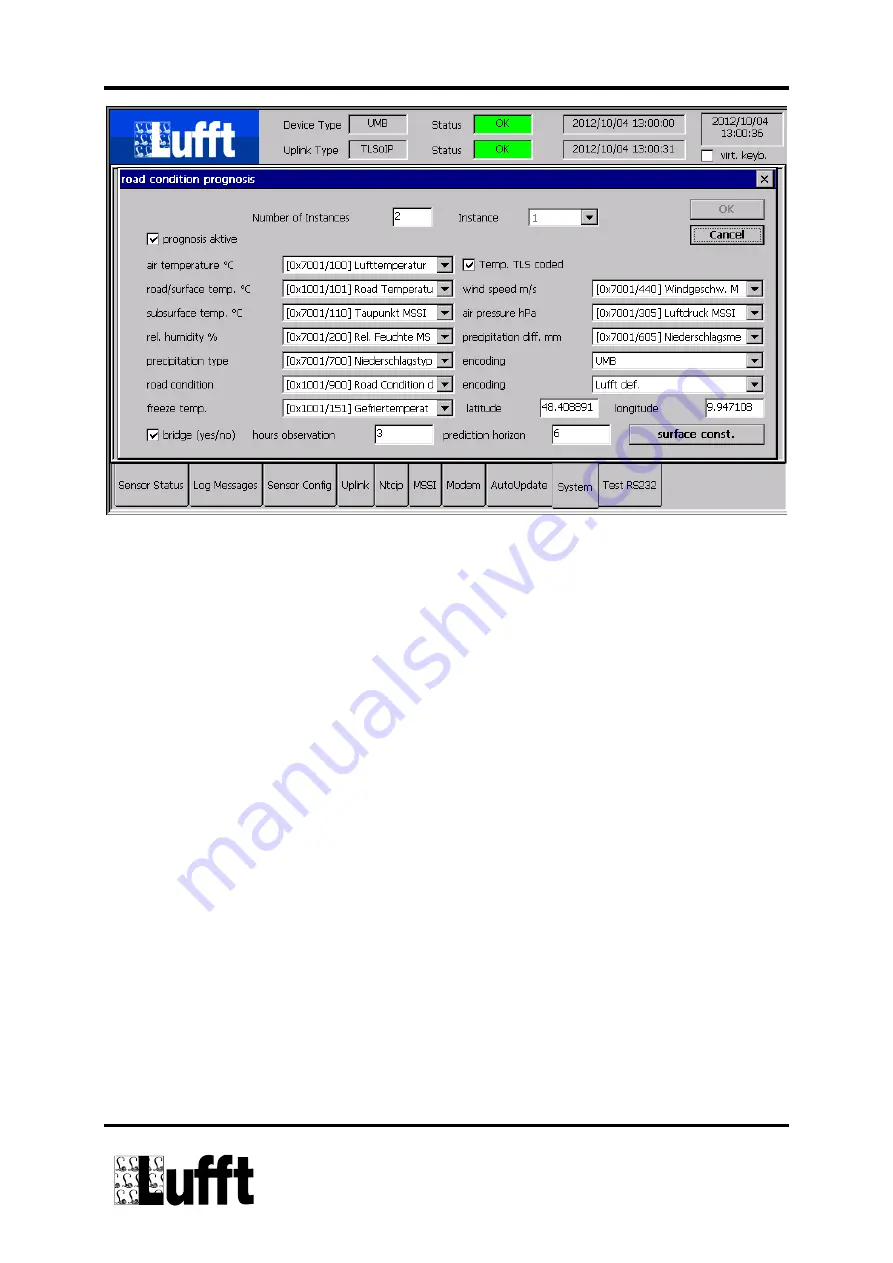 Lufft 8511.EAK Operating Manual Download Page 111