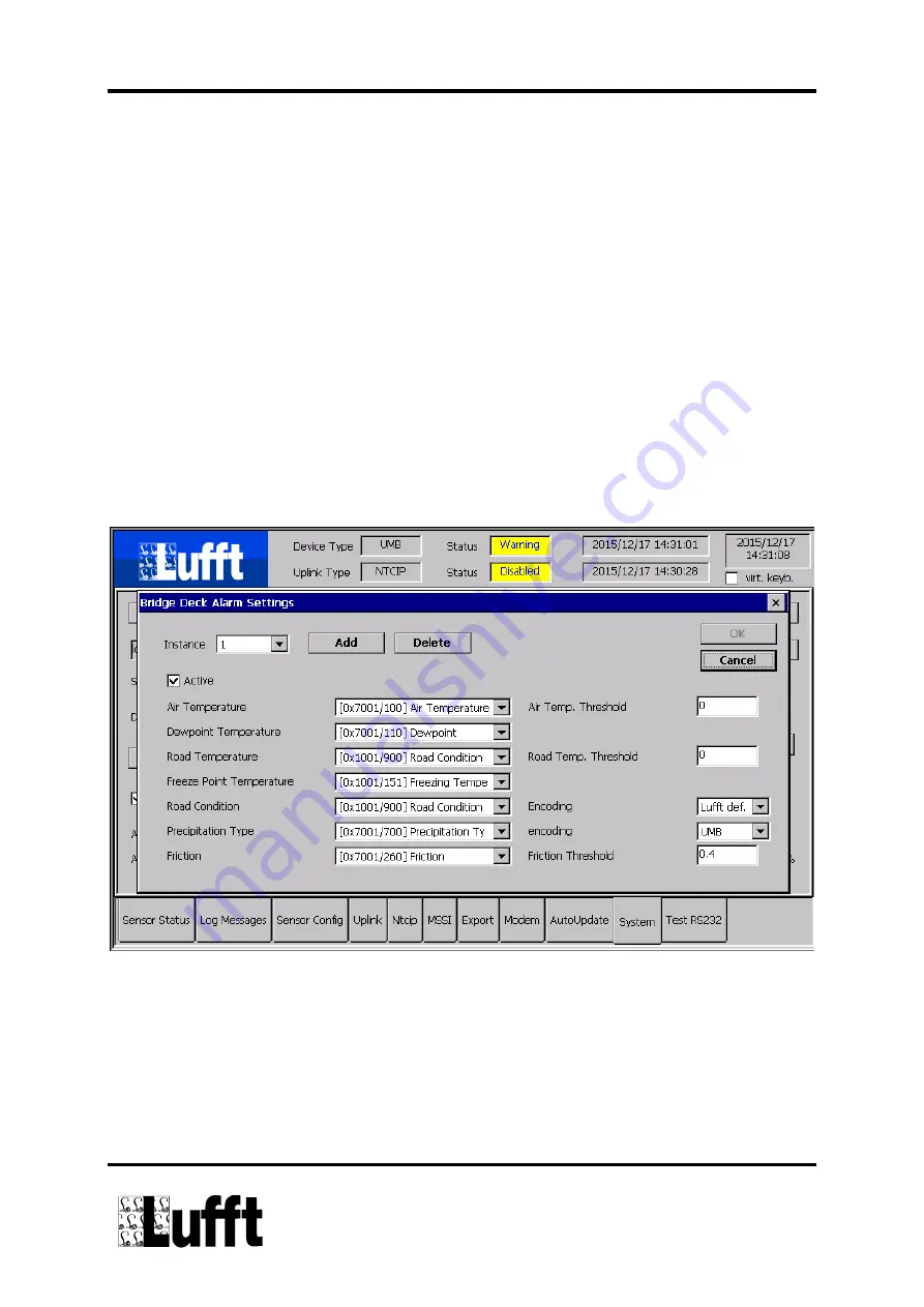 Lufft 8511.EAK Operating Manual Download Page 118