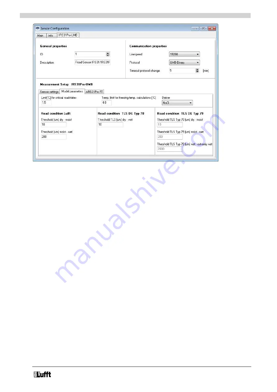 Lufft 8910.U050 User Manual Download Page 28