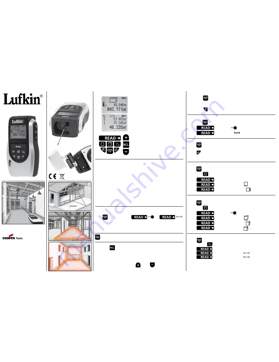 Lufkin Maser 40 Скачать руководство пользователя страница 1