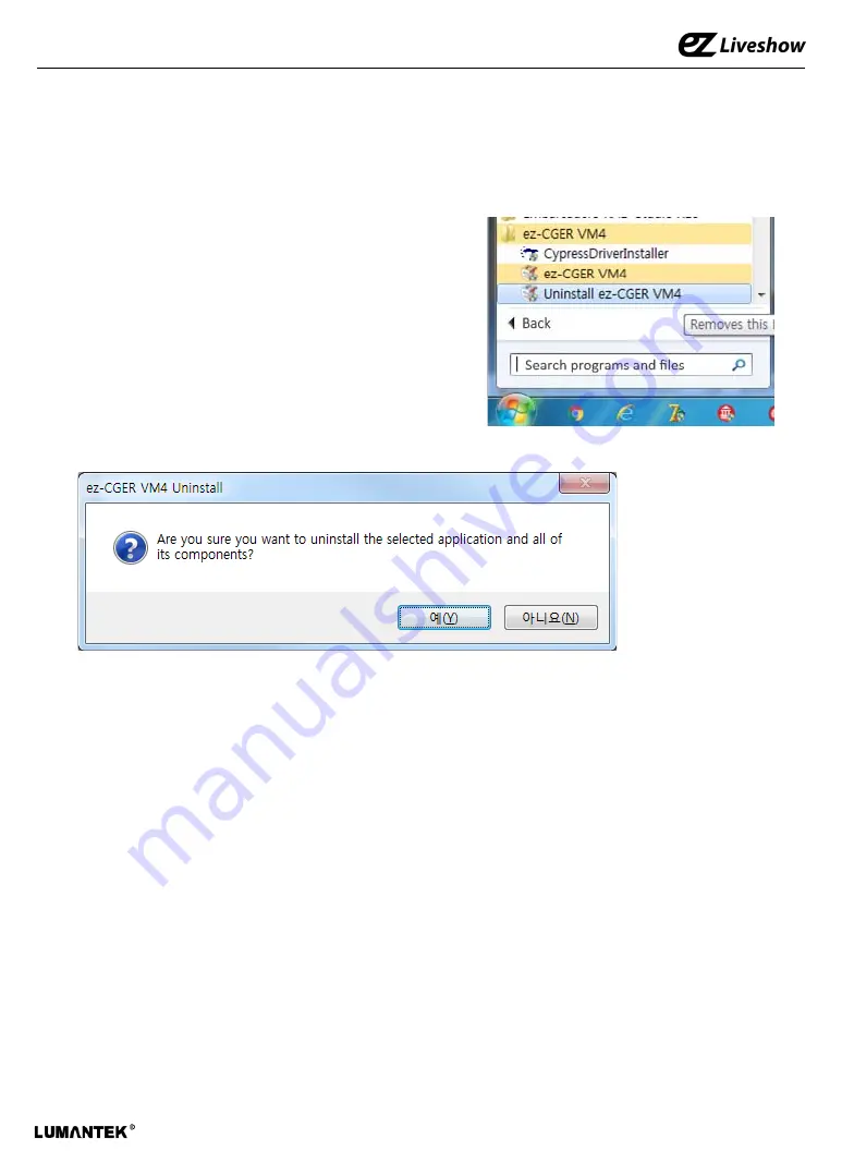 Lumantek ez Liveshow ez-CGER Manual Download Page 13