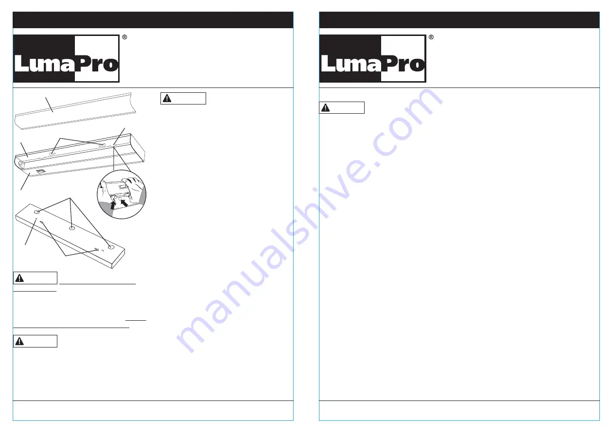 LumaPro 2ZB95A Operating Instructions And Parts Manual Download Page 2