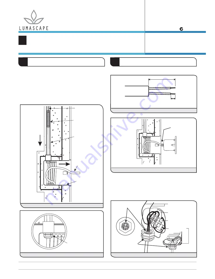 Lumascape LS333ANS-2COB Installation Instructions Download Page 3