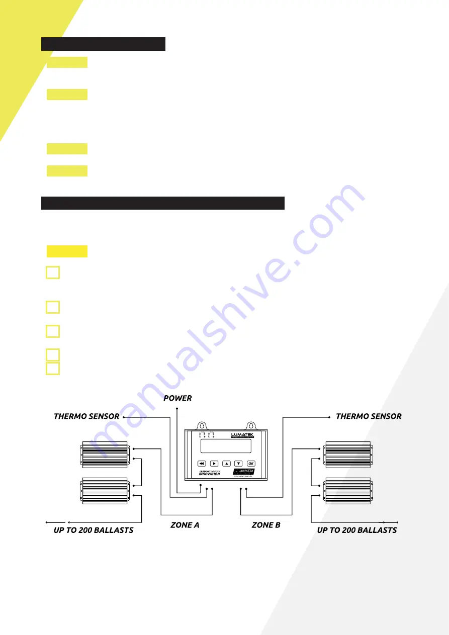 Lumatek CONTROL PANEL PLUS 2.0 Manual Download Page 5