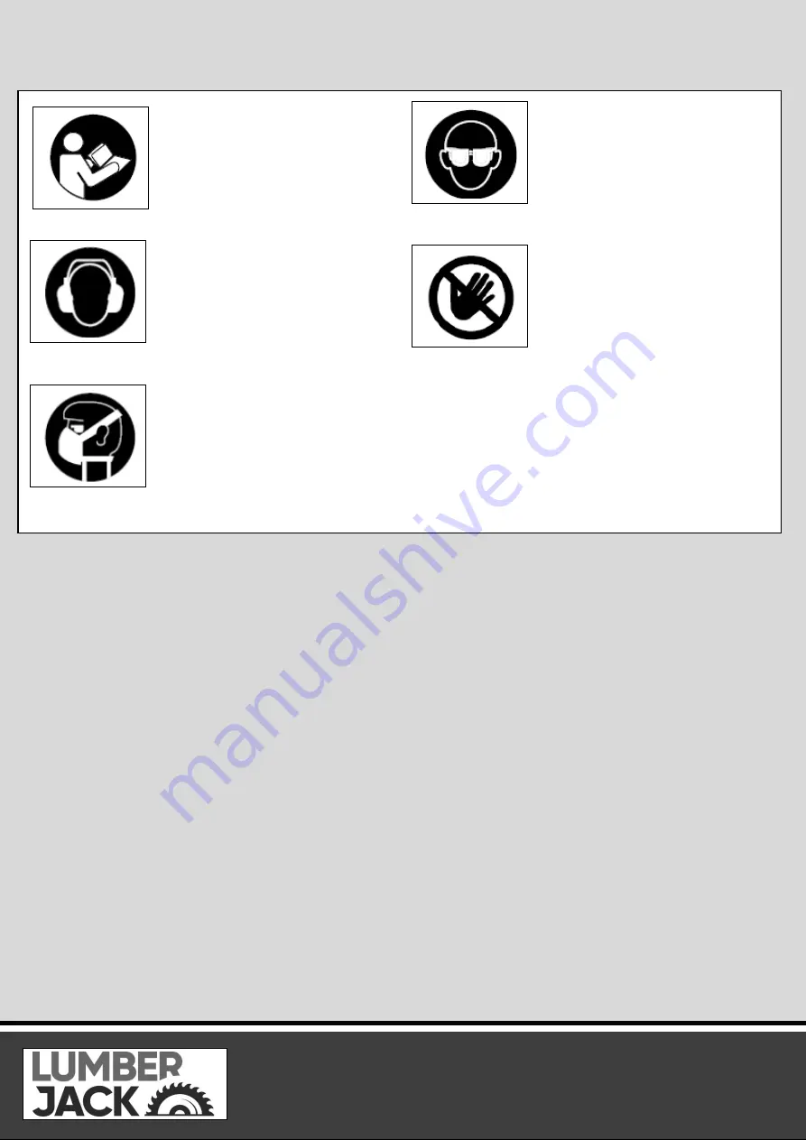 Lumberjack BDE1200 Safety And Operating Manual Download Page 7