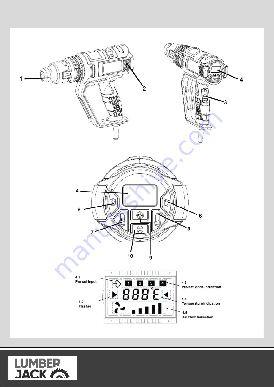 Lumberjack HG2000P Safety And Operating Manual Download Page 9