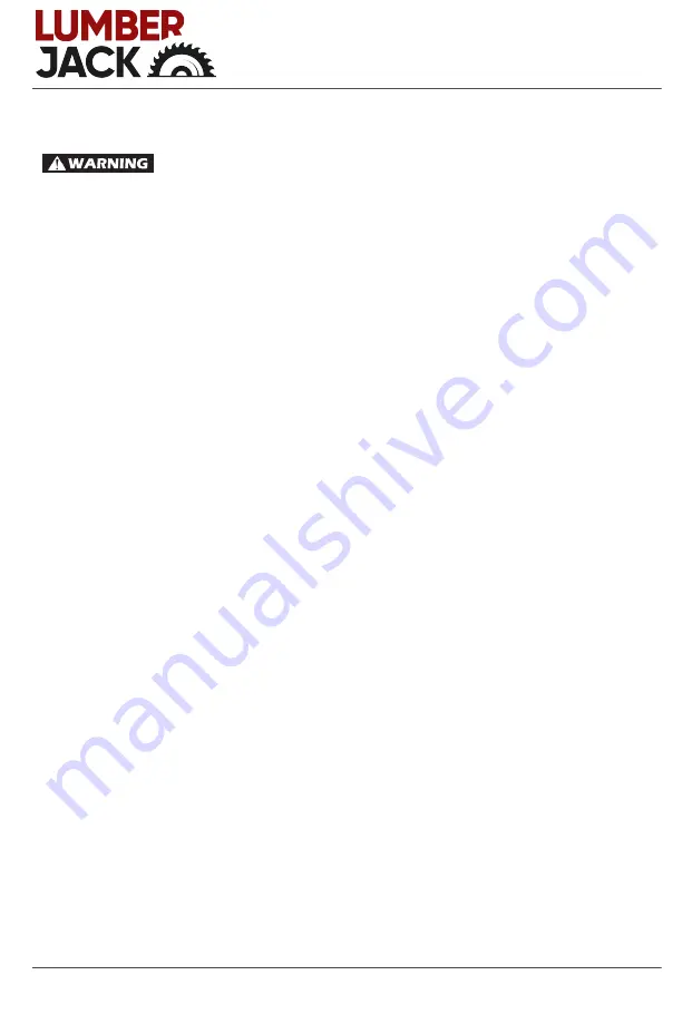 Lumberjack LRH755 Original Manual Download Page 3