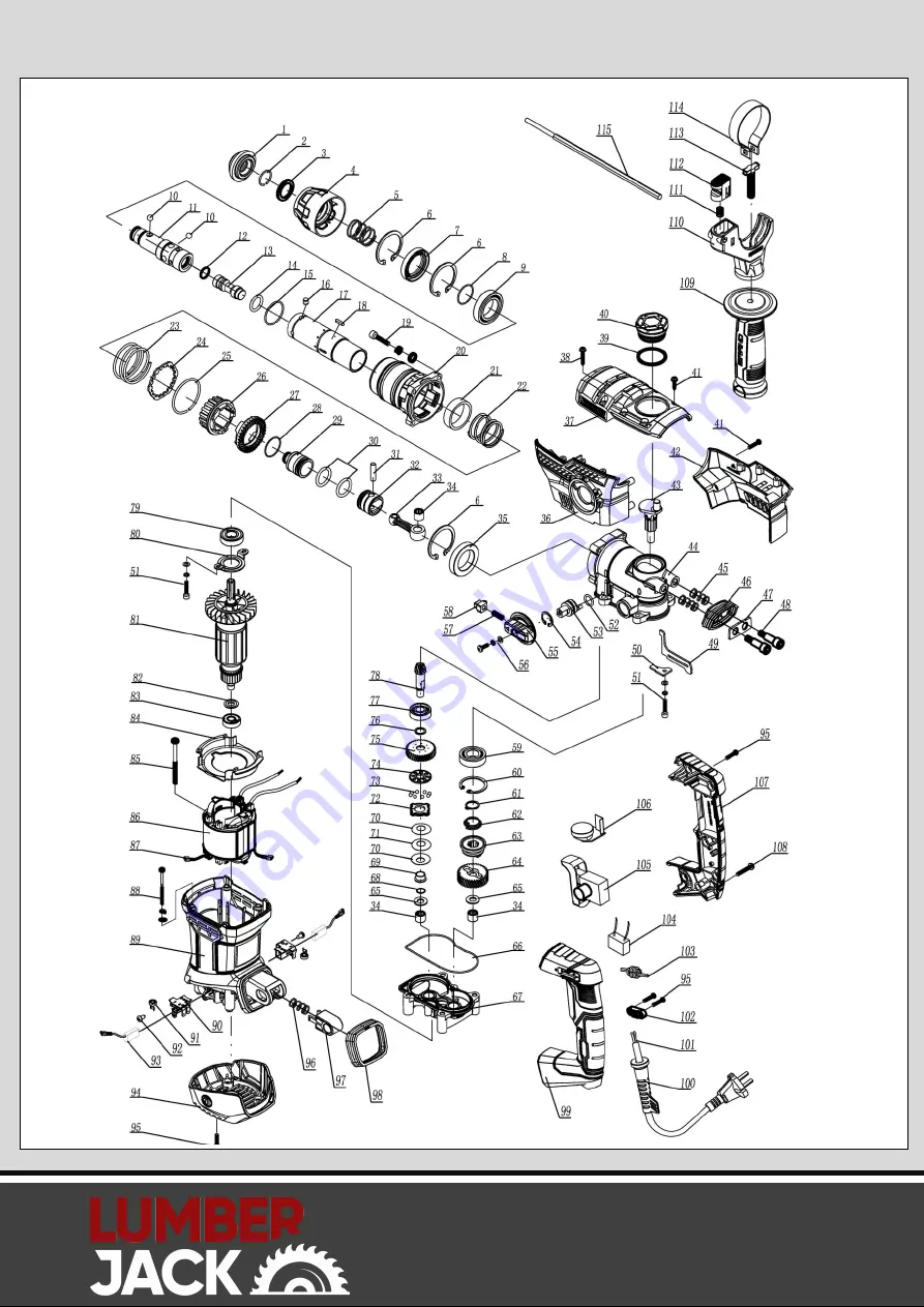 Lumberjack RHD1050 Owner'S Safety And Operating Manual Download Page 21