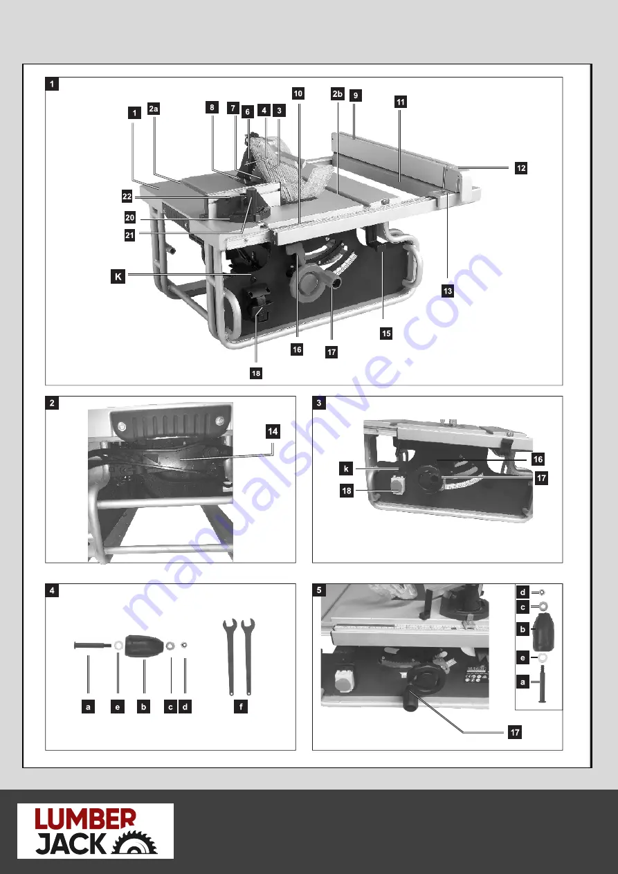 Lumberjack TS254JS Original Instructions Manual Download Page 10