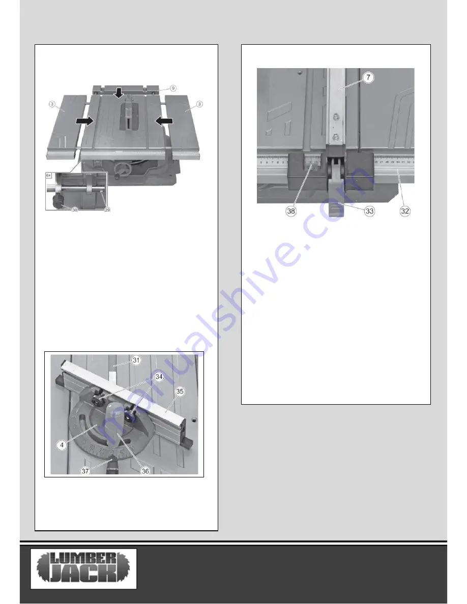 Lumberjack TS254SE Original Instructions Manual Download Page 12