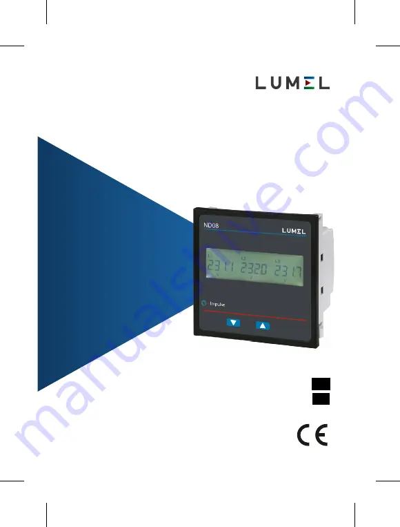 Lumel ND08 User Interface Definition Download Page 1