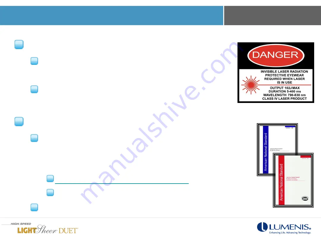 LUMENIS LightSheer Duet In-Servicing Training Download Page 15