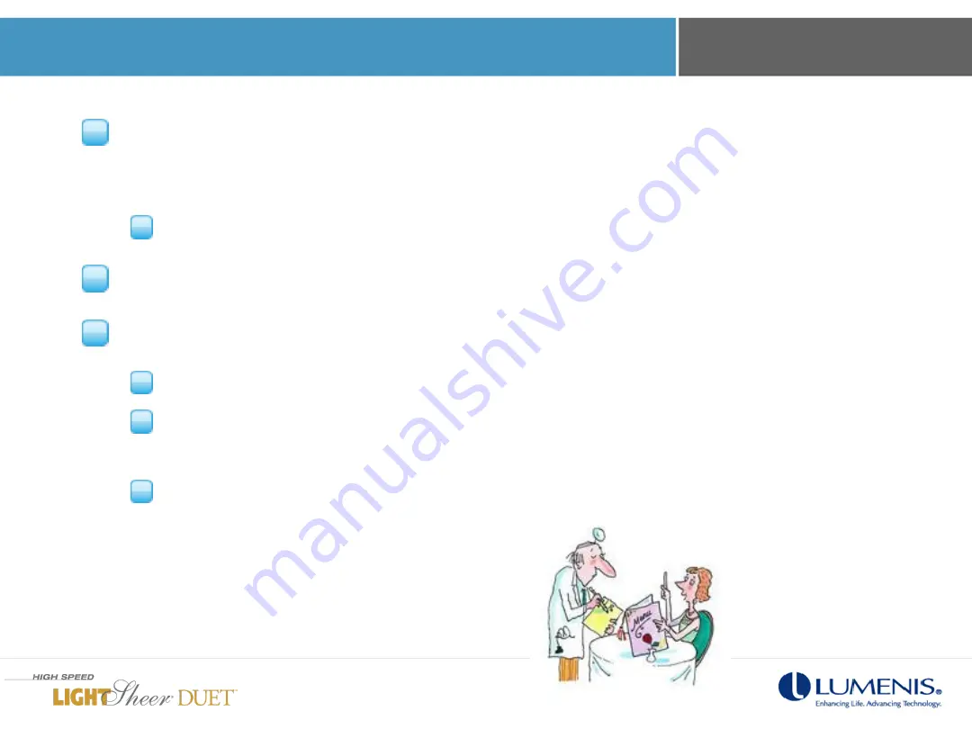 LUMENIS LightSheer Duet In-Servicing Training Download Page 65