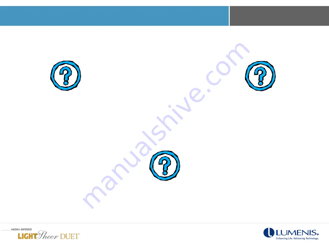 LUMENIS LightSheer Duet In-Servicing Training Download Page 93