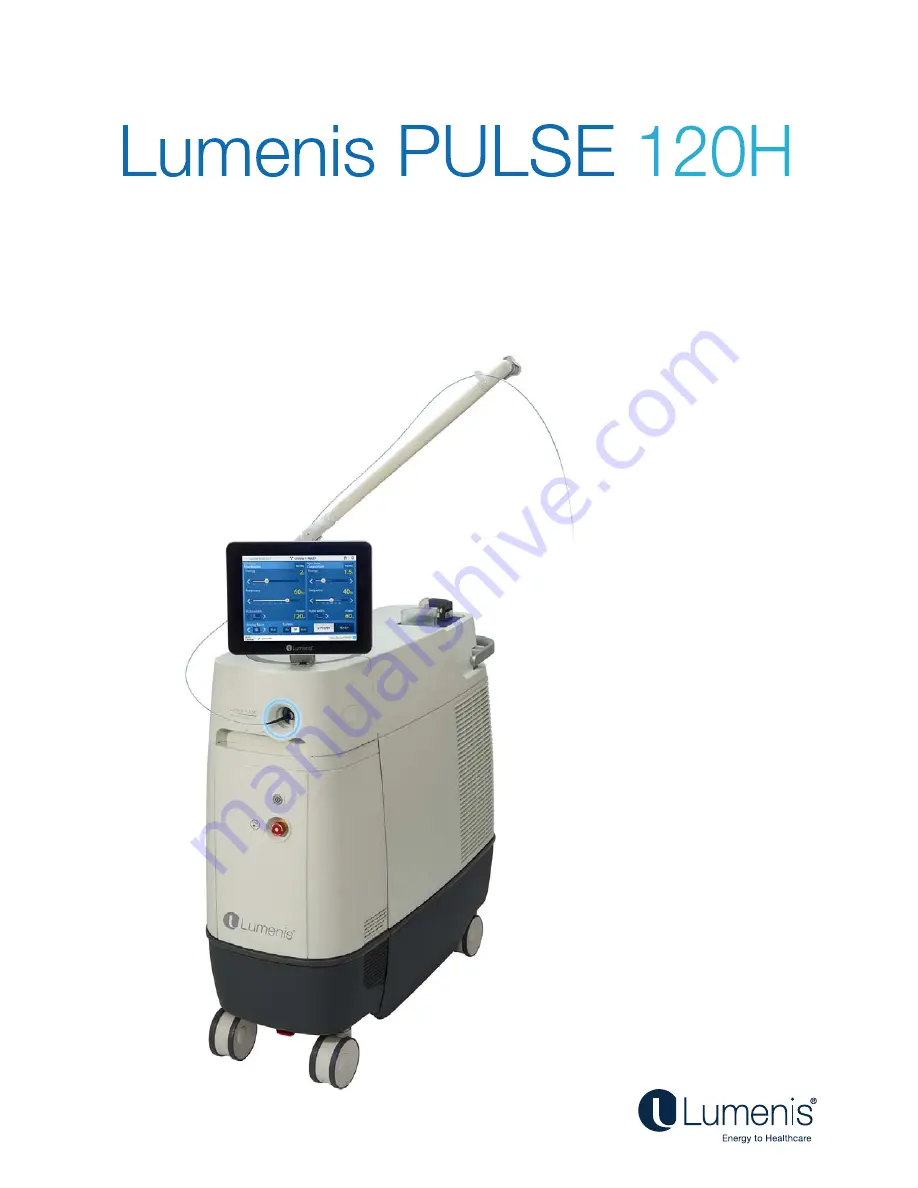 LUMENIS PULSE 120H Скачать руководство пользователя страница 1