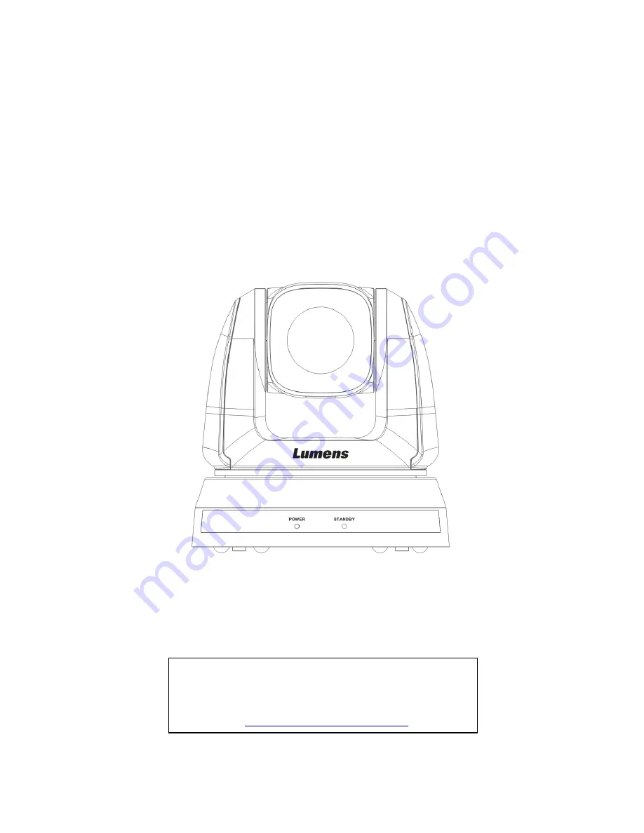 Lumens VC-G50 Installation Manual Download Page 1