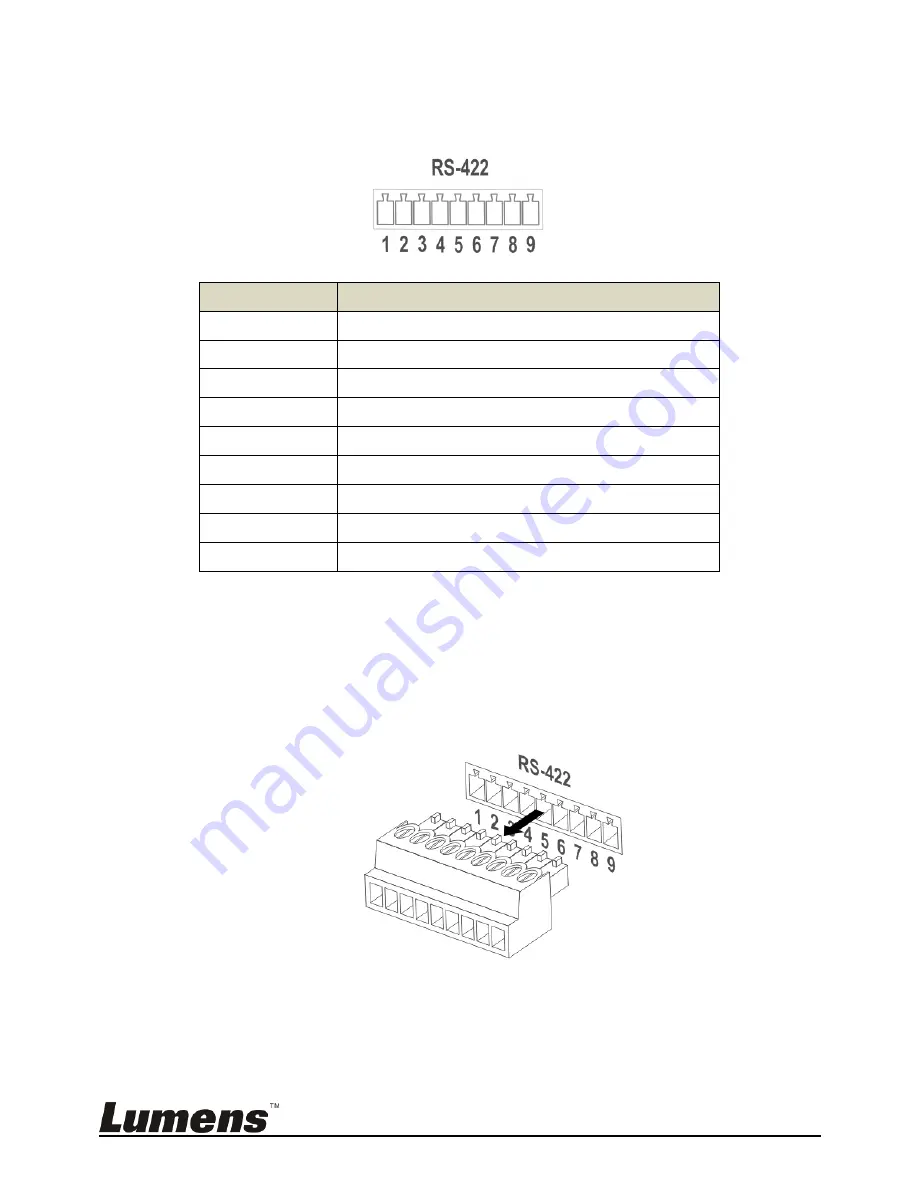 Lumens VC-G50 Installation Manual Download Page 33