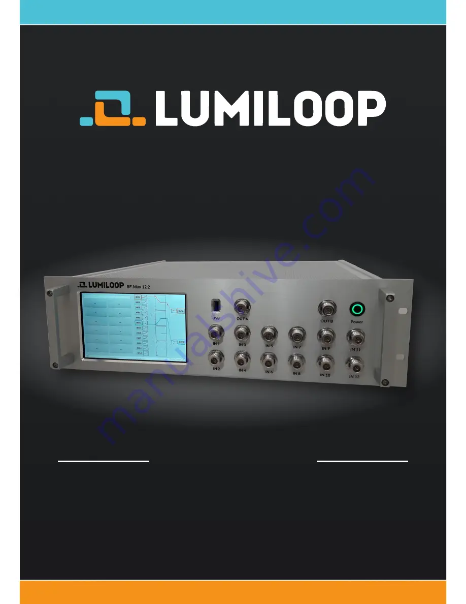 Lumiloop RF Mux 1.0 Скачать руководство пользователя страница 1