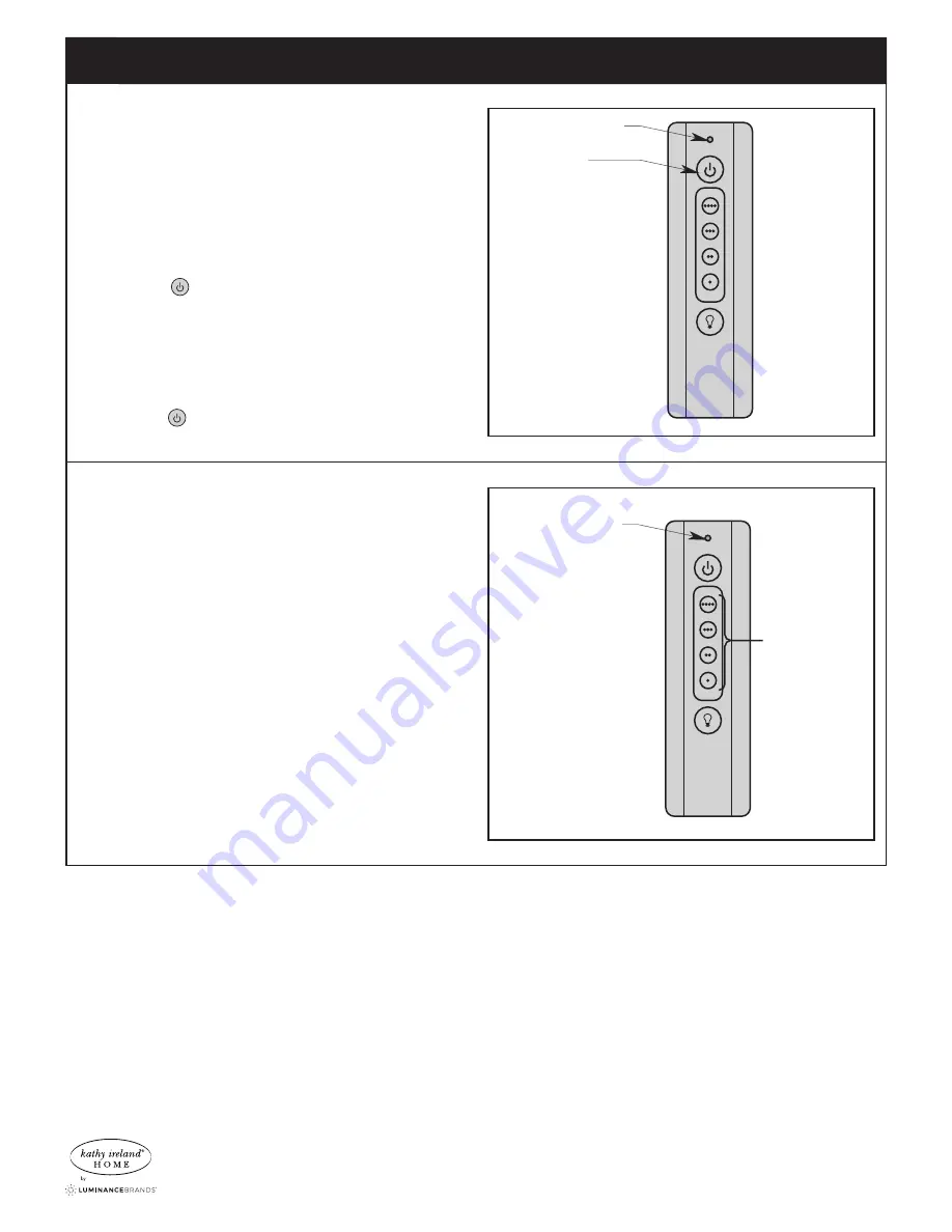 Luminance Brands kathy ireland ASTOR CF235BQ00 Owner'S Manual Download Page 22