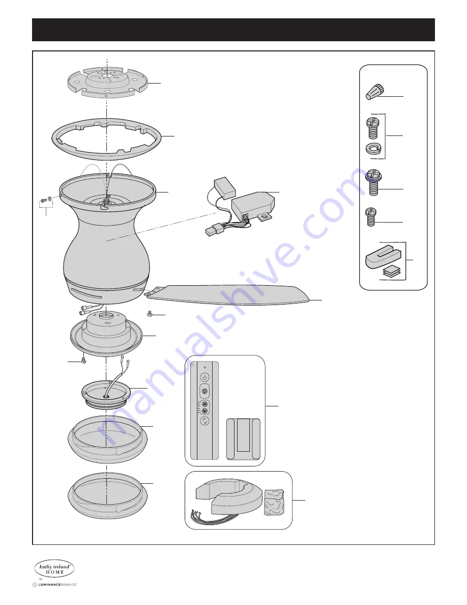 Luminance Brands kathy ireland HOME CF145LBS00 Owner'S Manual Download Page 20