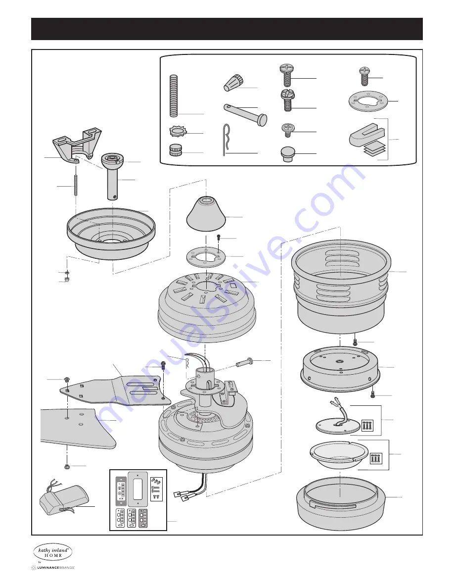 Luminance Brands Kathy Ireland Home CF766LBQ00 Owner'S Manual Download Page 56