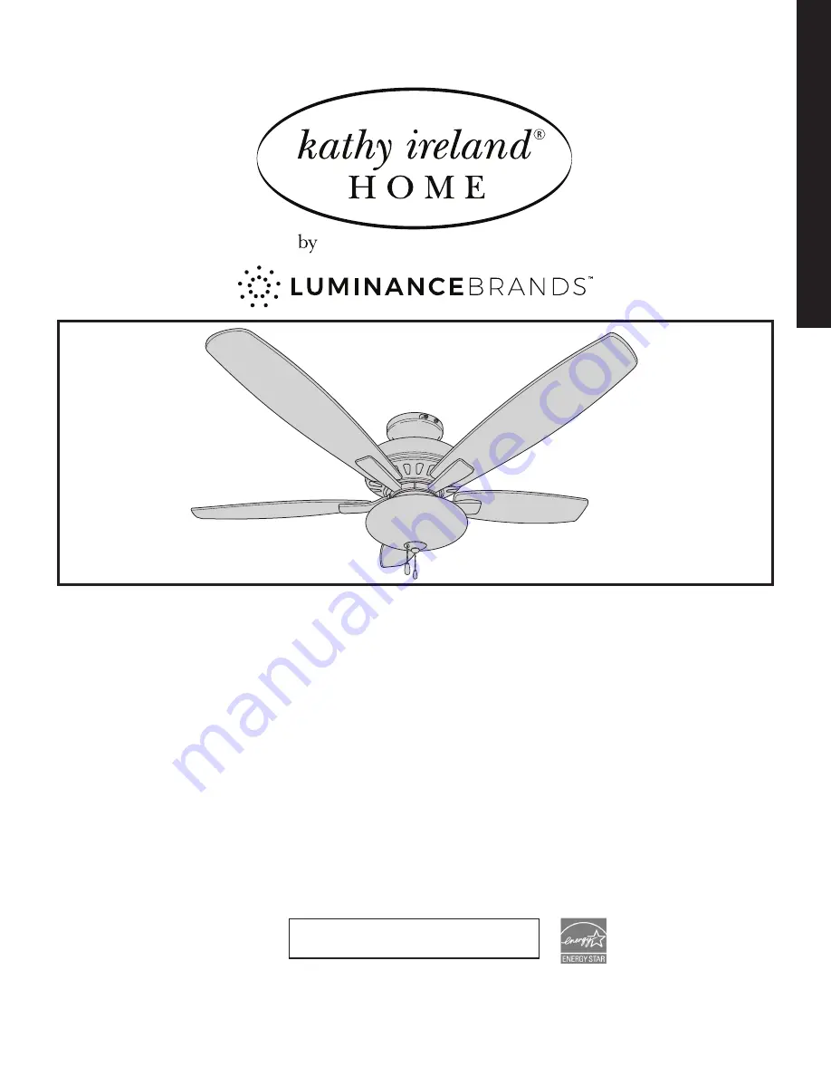 Luminance Brands kathy ireland home CF835AP00 Скачать руководство пользователя страница 29