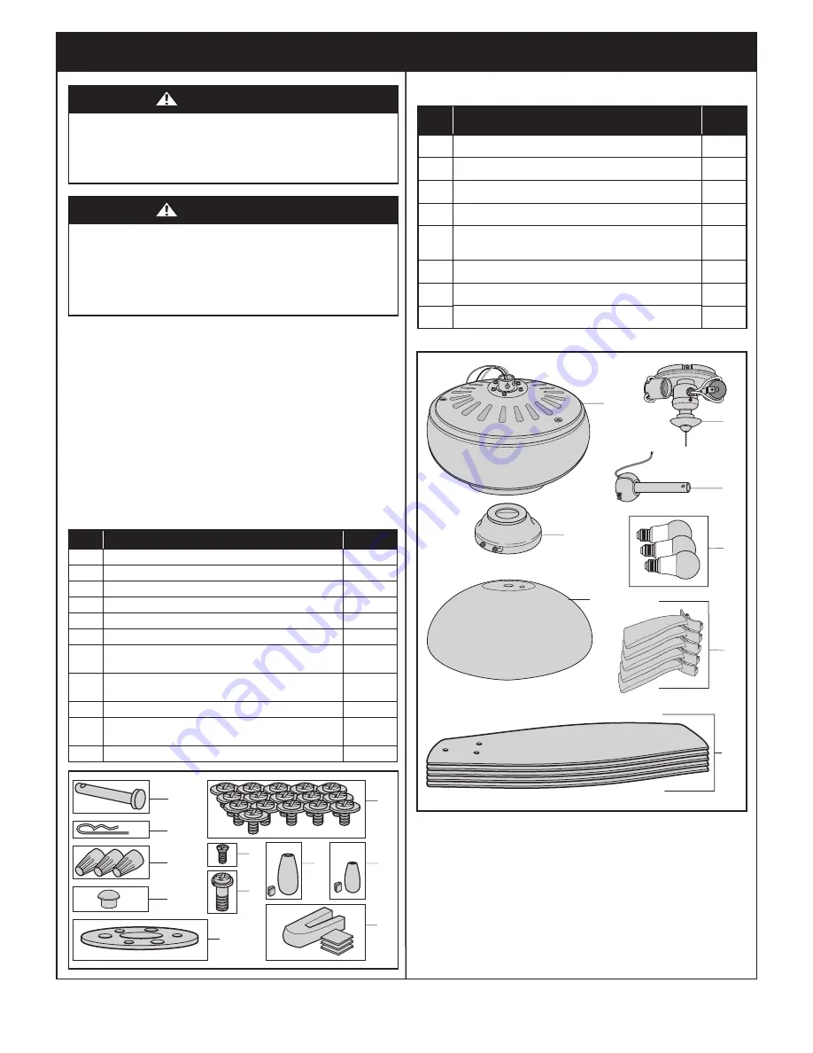 Luminance Brands kathy ireland home CF835AP00 Owner'S Manual Download Page 31