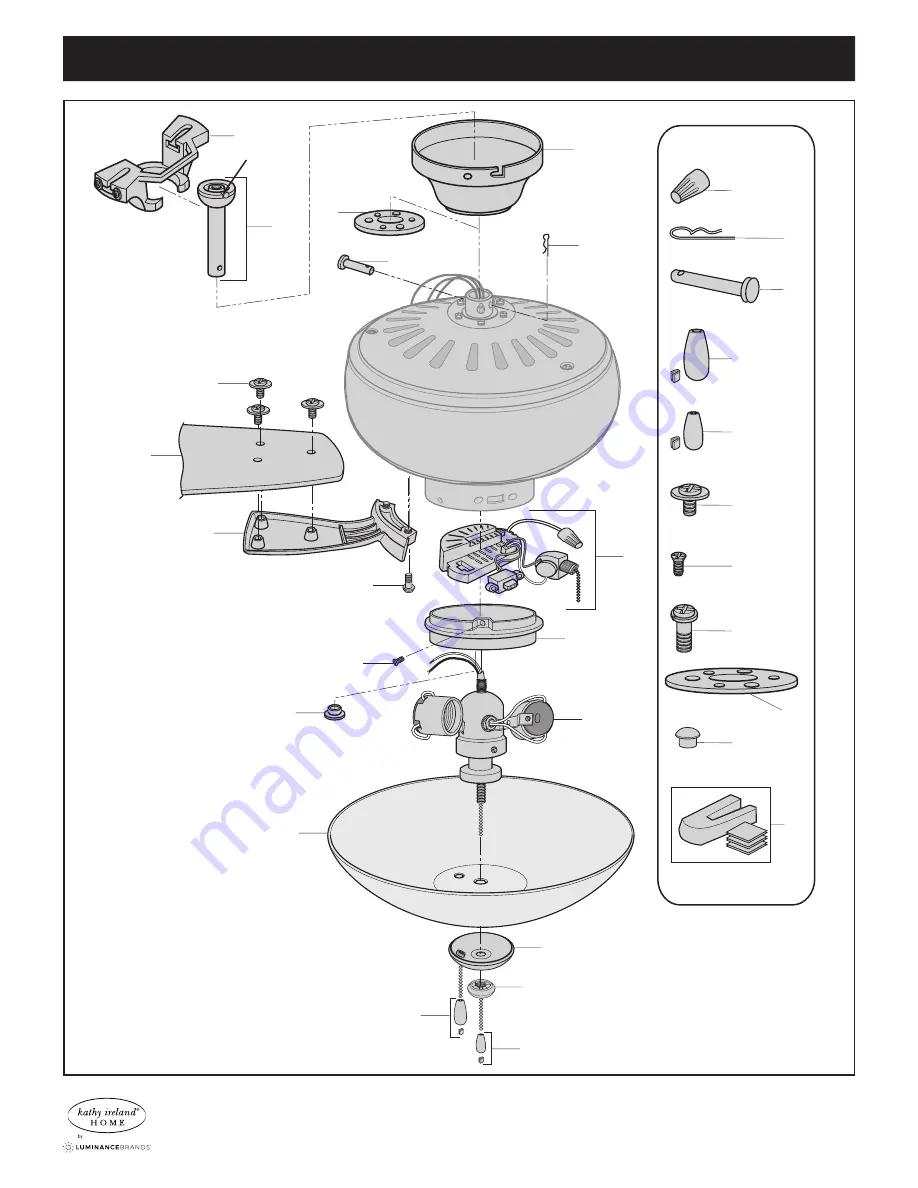 Luminance Brands kathy ireland home CF835AP00 Owner'S Manual Download Page 52