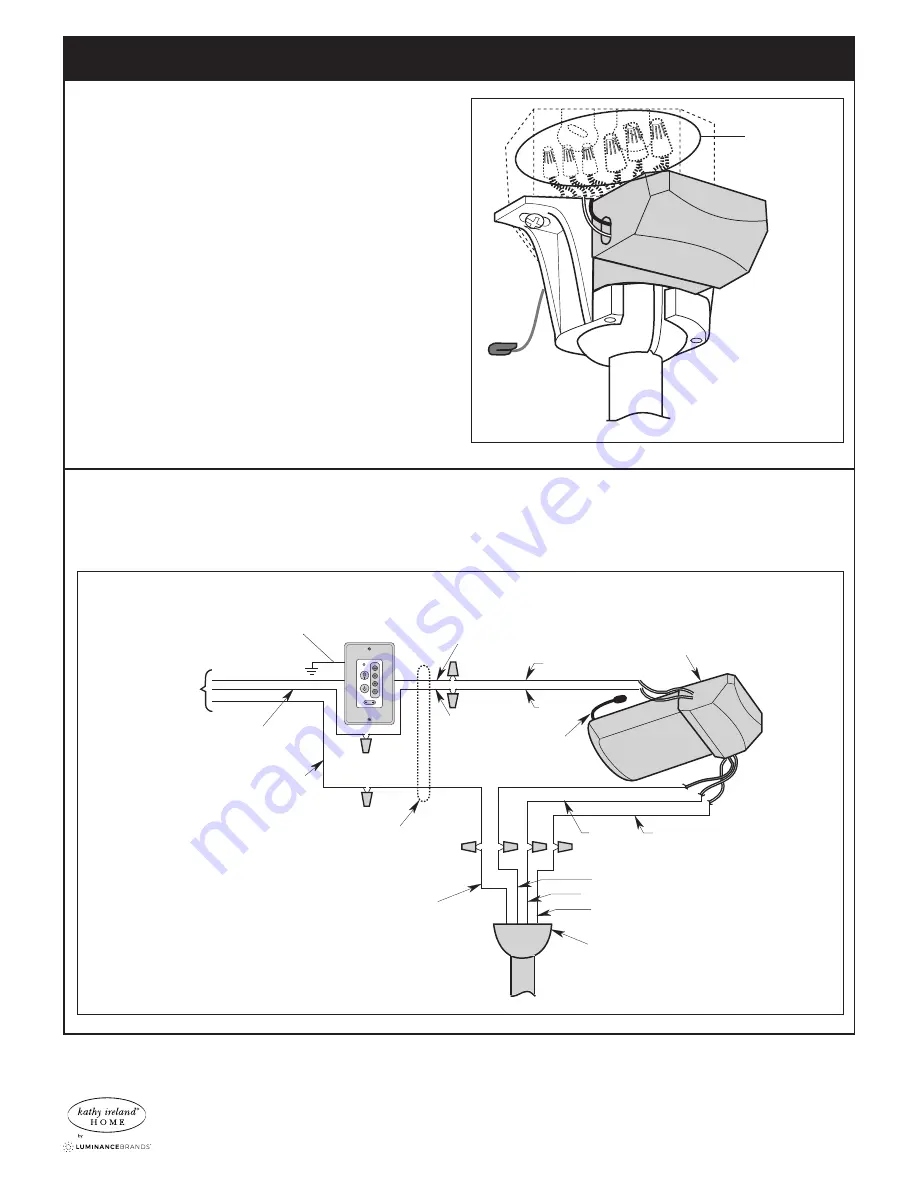 Luminance Brands Kathy Ireland Home Highpointe LED CF205LBQ01 Owner'S Manual Download Page 46